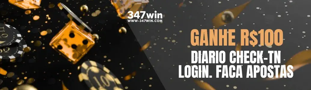 347WIN Promoções banner